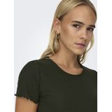 Only - ONLEMMA S/S SHORT TOP - Korte Mouwen - Rosin - Regular Fit