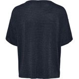 Pieces - Pcbillo Oversized Tee Lurex Stripes Noos - Meisjes - t-Shirts