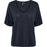 Pieces - Pcbillo Oversized Tee Lurex Stripes Noos - Meisjes - t-Shirts