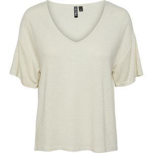 Pieces - Pcbillo Oversized Tee Lurex Stripes Noos - Meisjes - t-Shirts