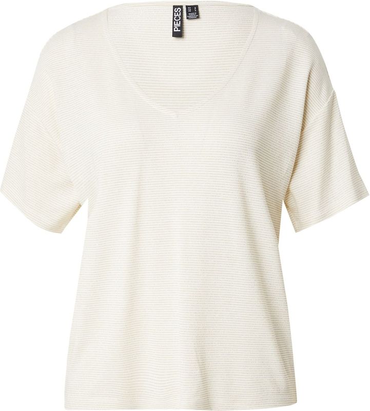Pieces - Pcbillo Oversized Tee Lurex Stripes Noos - Meisjes - t-Shirts