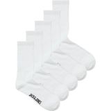 Sokken - Wit - 72% Katoen 26% Polyester 2% Elastaan - Vijf Paar