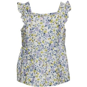 VERO MODA GIRL meisjes t-shirt - Ecru
