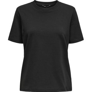 Only - Onlmonja Tee Jrs Noos - T-shirt - Zwart - Katoen