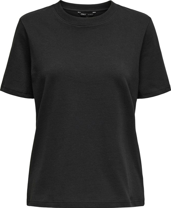 Only - Onlmonja Tee Jrs Noos - T-shirt - Zwart - Katoen