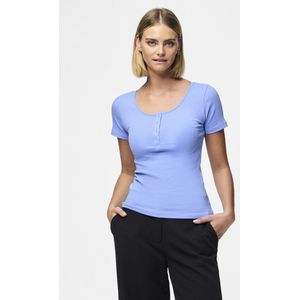 Pieces T-shirt Pckitte Ss Top Noos 17101439 Hydrangea Dames