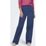 Jdy jdygeggo hw wide jeans dnm noos broek blauw