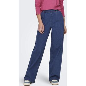 Jdy jdygeggo hw wide jeans dnm noos broek blauw