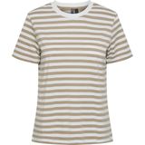 Pieces - Pcria Ss Tee Stripes Jrs Noos Bc - Dames - t-Shirts