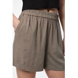 Broek - PCVinsty - Effen - Viscose - Kort/mini - Regular Fit - Mid Waist