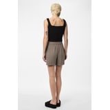 Broek - PCVinsty - Effen - Viscose - Kort/mini - Regular Fit - Mid Waist