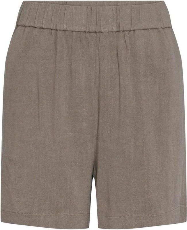 Broek - PCVinsty - Effen - Viscose - Kort/mini - Regular Fit - Mid Waist