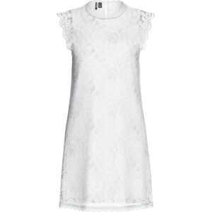 Pieces - Olline - Mouwloze Jurk - Regular Fit - Kantdetail