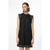 Pieces - Olline - Jurk - Ronde Hals - Mouwloos - Kantdetail - Regular Fit