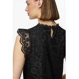 Pieces - Olline - Jurk - Ronde Hals - Mouwloos - Kantdetail - Regular Fit