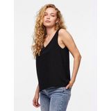 Pieces - Pcfranan Sl Noos Bc - Top - Zwart