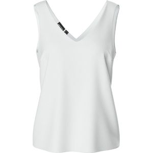 PIECES - Franan - Blouseshirt - Offwhite - V-hals - Mouwloos