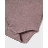 NAME IT - Nmfwang Wool Needle Ls Body Solid Noos - Rompertje - Lila - Lange Mouwen