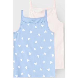 NAME IT - Singlet - Meisjes - All-Over Print - Biologische Katoenmix