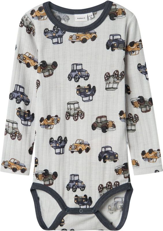 Name It - NmmWang - Romper - Grijs Dawn - Wol - L/æ