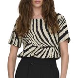 Jdy - Jdycamille s s o-Neck Top Wvn - Dames - Blouses