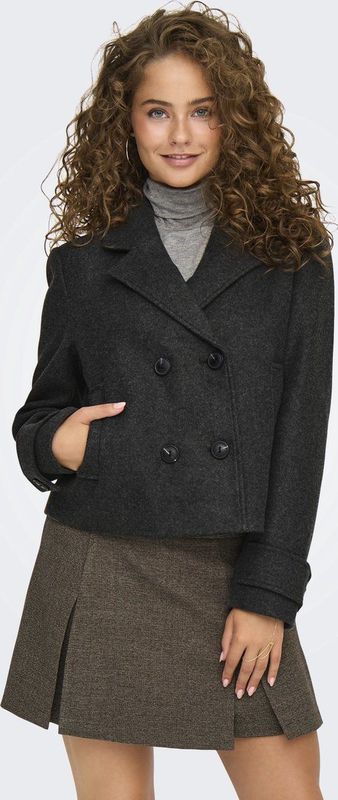 Only - Onlfreja Life Short Db Jacket Otw Noos - Dames - Gewatteerde Jassen