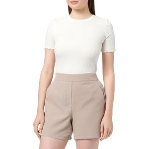 PIECES Pcbossy Hw Noos Shorts voor dames, silver mink, M