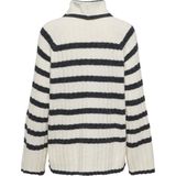 Jdy Jdymiley Long Stripe Pullov Knt Noos Dames Trui - Birch W. Dgm Stripes