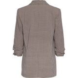 Blazer - Revers - Regular Fit - 98% Polyester, 2% Elastaan