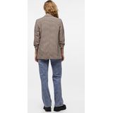 Blazer - Revers - Regular Fit - 98% Polyester, 2% Elastaan