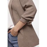 Blazer - Revers - Regular Fit - 98% Polyester, 2% Elastaan