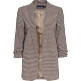 Blazer - Revers - Regular Fit - 98% Polyester, 2% Elastaan