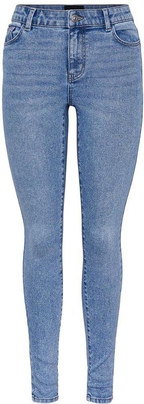 Pieces - Dana - Skinny Jeans - Mêlee - Katoenmix