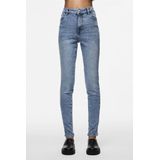 Pieces - Pcdana Hw Skinny Jeans - Light Blue - Denim