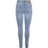 Pieces - Pcdana Hw Skinny Jeans - Light Blue - Denim