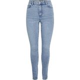 Pieces - Pcdana Hw Skinny Jeans - Light Blue - Denim