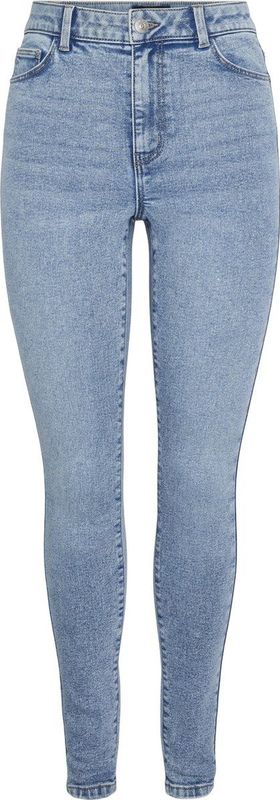 Pieces - Pcdana Hw Skinny Jeans - Light Blue - Denim