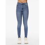 Skinny Fit Jeans - Middenwas - 75% Katoen - Hoge Taille