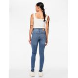 Skinny Fit Jeans - Middenwas - 75% Katoen - Hoge Taille