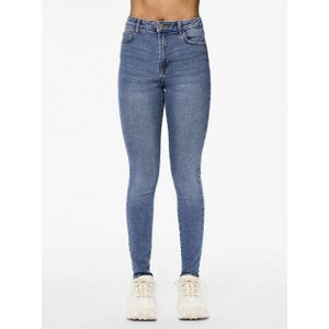 Skinny Fit Jeans - Middenwas - 75% Katoen - Hoge Taille
