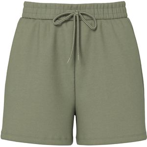Pieces - Korte Broek - Groen - Katoen/Gerecycled Polyester