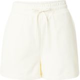 PIECES - CHILLI - Broek - Wit gemêleerd - High waist