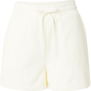 PIECES - CHILLI - Broek - Wit gemêleerd - High waist