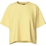 Pieces Pcchilli Summer 2/4 Loose Sweat Pale Banana GEEL L