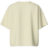 Sweatshirt - CHILLI - Effen - Sweatstof - Halve Mouw - Wijde Pasvorm