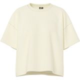 Sweatshirt - CHILLI - Effen - Sweatstof - Halve Mouw - Wijde Pasvorm