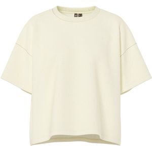 Sweatshirt - CHILLI - Effen - Sweatstof - Halve Mouw - Wijde Pasvorm