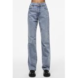 Pieces - Jeans - Light Blue Denim - 99% Katoen, 1% Elastaan