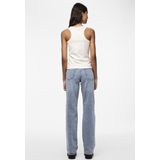 Pieces - Jeans - Light Blue Denim - 99% Katoen, 1% Elastaan