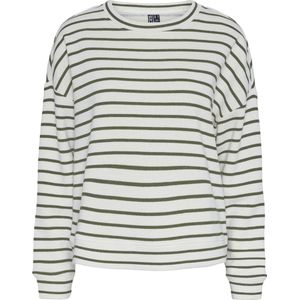Pieces - Pcchilli Ls Sweat Stripes Noos Bc - Dames - Sweaters